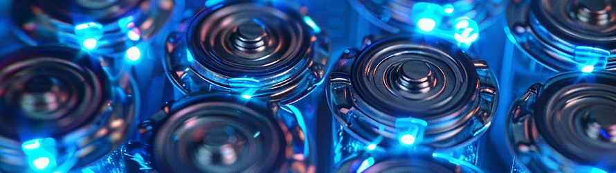 Uso de MICRO-XRF para la detección de partículas de aluminio, hierro y cobre en una lámina de cátodo de una batería de iones de litio.